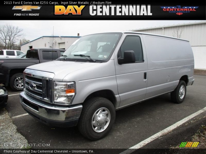 Ingot Silver Metallic / Medium Flint 2013 Ford E Series Van E250 Cargo