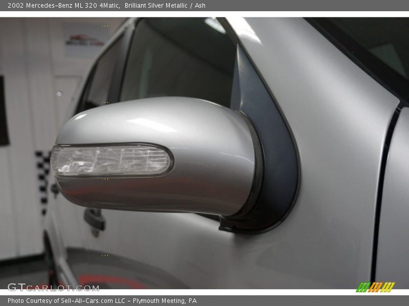 Brilliant Silver Metallic / Ash 2002 Mercedes-Benz ML 320 4Matic
