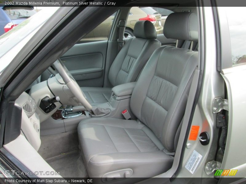 Platinum Silver Metallic / Gray 2002 Mazda Millenia Premium