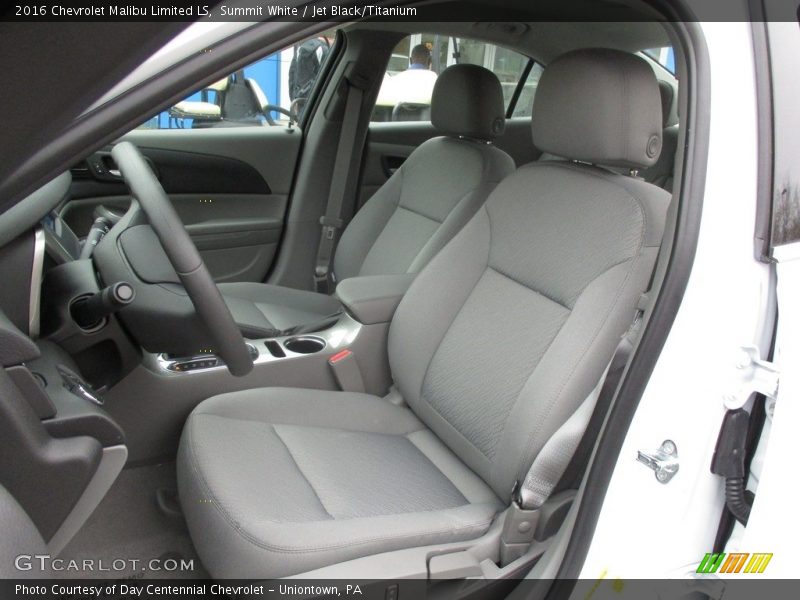 Summit White / Jet Black/Titanium 2016 Chevrolet Malibu Limited LS