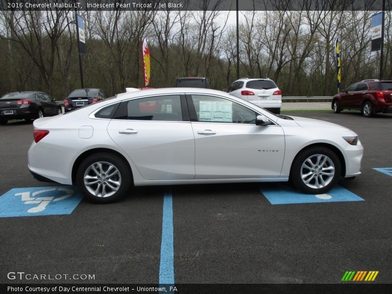 Iridescent Pearl Tricoat / Jet Black 2016 Chevrolet Malibu LT
