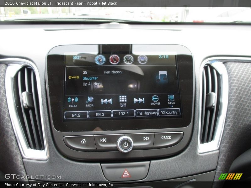 Iridescent Pearl Tricoat / Jet Black 2016 Chevrolet Malibu LT