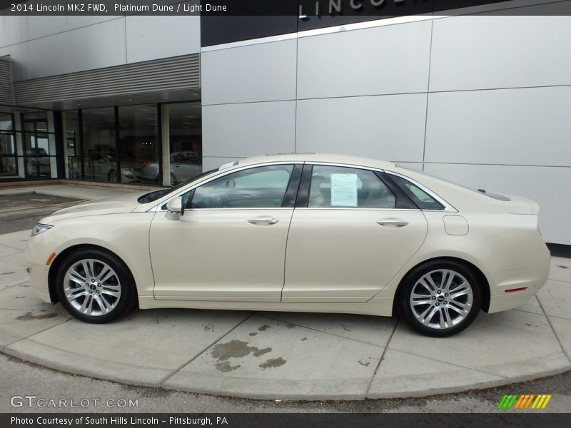 Platinum Dune / Light Dune 2014 Lincoln MKZ FWD