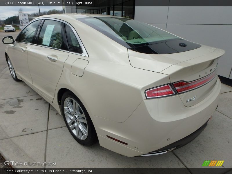 Platinum Dune / Light Dune 2014 Lincoln MKZ FWD