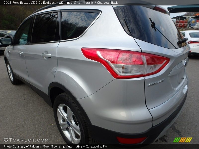 Ingot Silver Metallic / Charcoal Black 2013 Ford Escape SE 2.0L EcoBoost 4WD