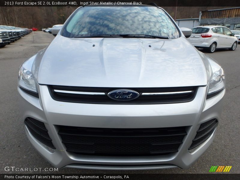 Ingot Silver Metallic / Charcoal Black 2013 Ford Escape SE 2.0L EcoBoost 4WD