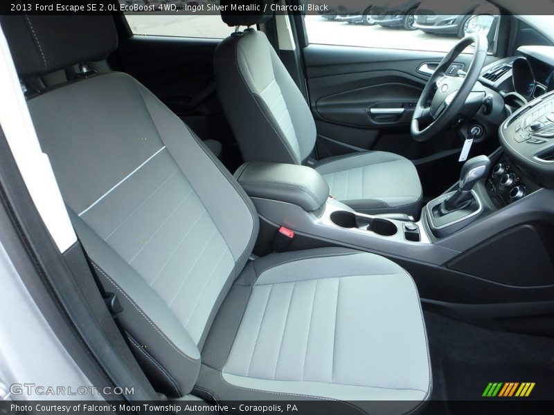 Ingot Silver Metallic / Charcoal Black 2013 Ford Escape SE 2.0L EcoBoost 4WD