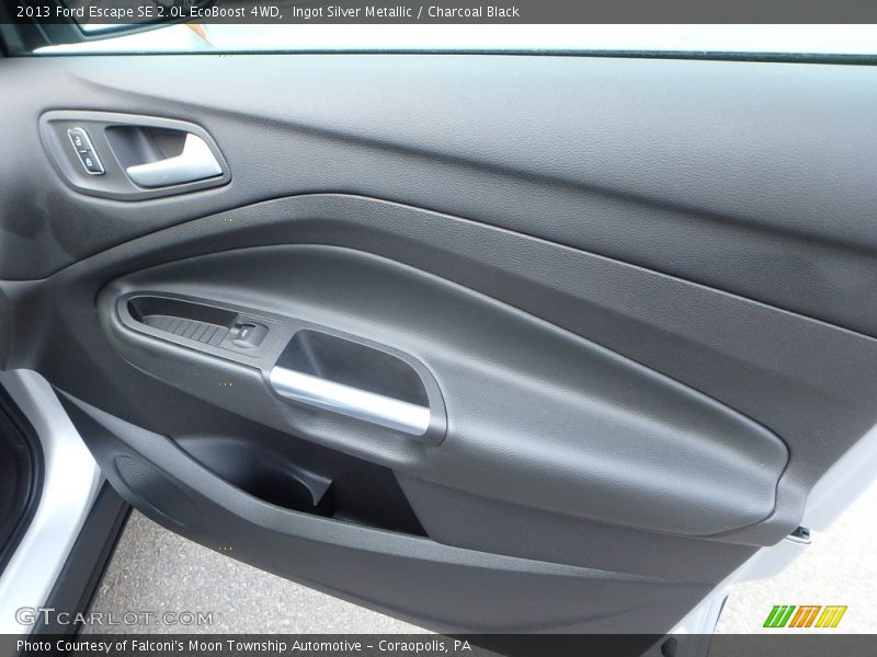 Ingot Silver Metallic / Charcoal Black 2013 Ford Escape SE 2.0L EcoBoost 4WD