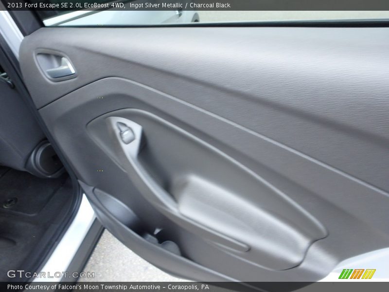 Ingot Silver Metallic / Charcoal Black 2013 Ford Escape SE 2.0L EcoBoost 4WD