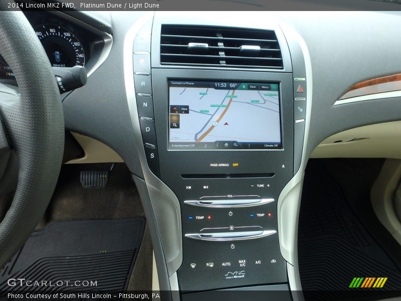 Platinum Dune / Light Dune 2014 Lincoln MKZ FWD
