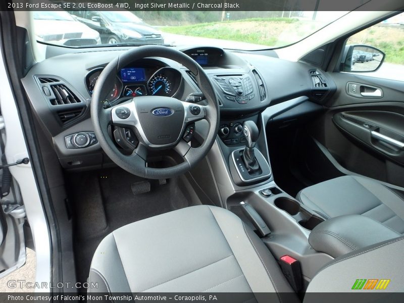 Ingot Silver Metallic / Charcoal Black 2013 Ford Escape SE 2.0L EcoBoost 4WD