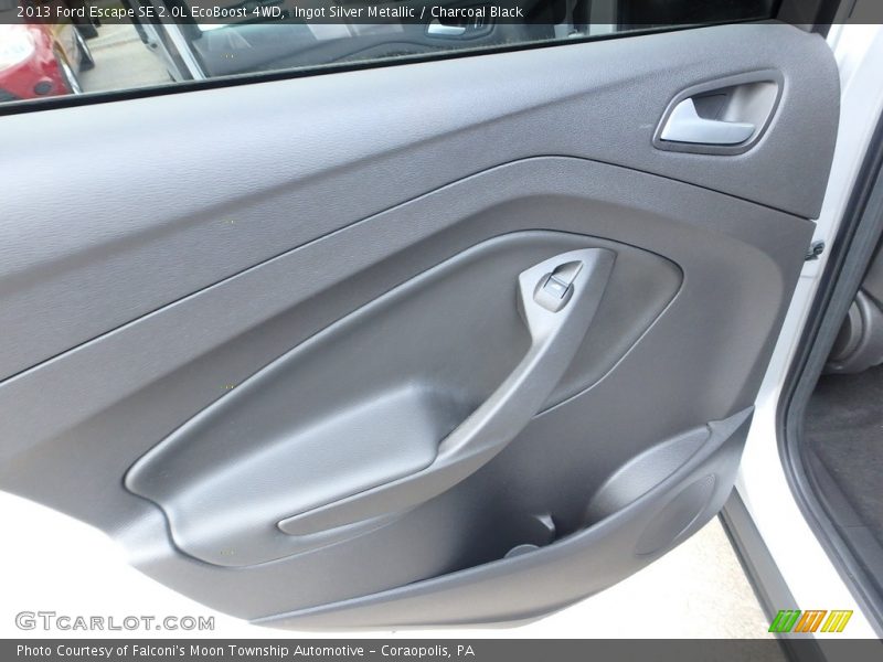 Ingot Silver Metallic / Charcoal Black 2013 Ford Escape SE 2.0L EcoBoost 4WD