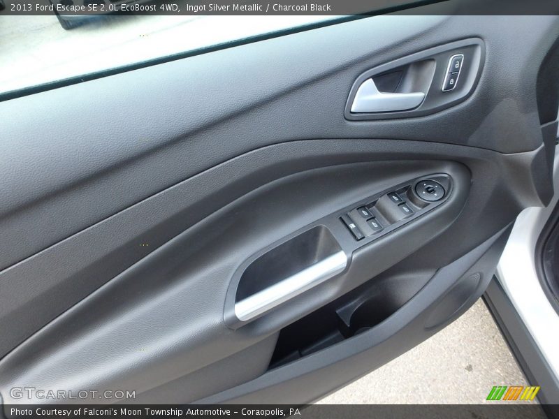 Ingot Silver Metallic / Charcoal Black 2013 Ford Escape SE 2.0L EcoBoost 4WD