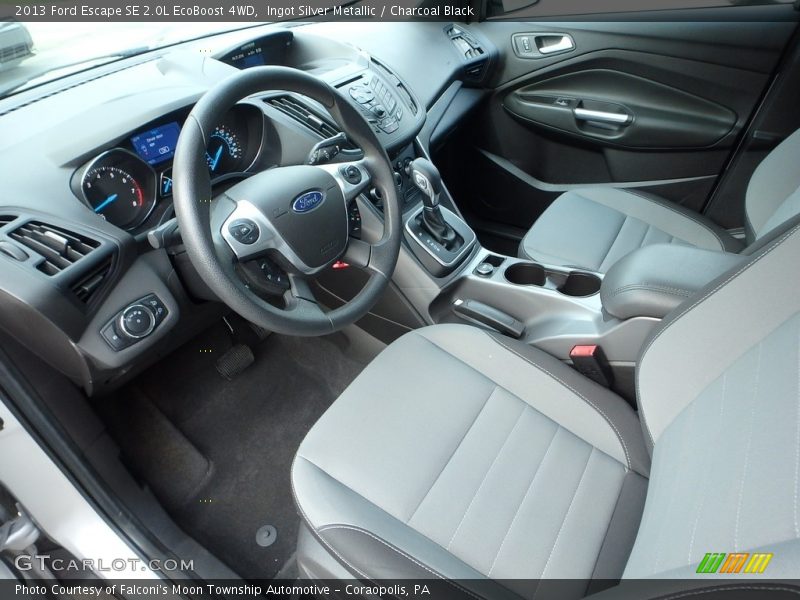 Ingot Silver Metallic / Charcoal Black 2013 Ford Escape SE 2.0L EcoBoost 4WD