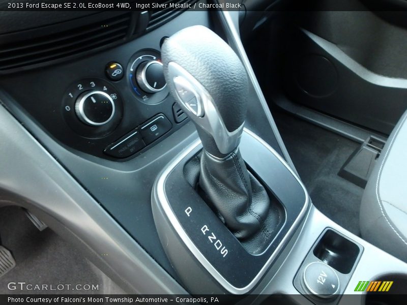 Ingot Silver Metallic / Charcoal Black 2013 Ford Escape SE 2.0L EcoBoost 4WD