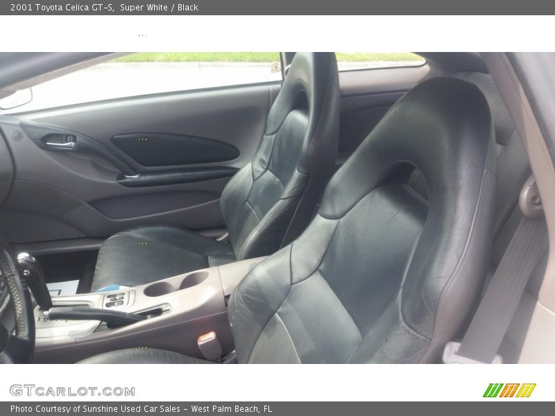 Super White / Black 2001 Toyota Celica GT-S