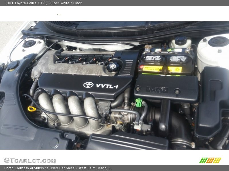  2001 Celica GT-S Engine - 1.8 Liter DOHC 16-Valve VVT -i 4 Cylinder