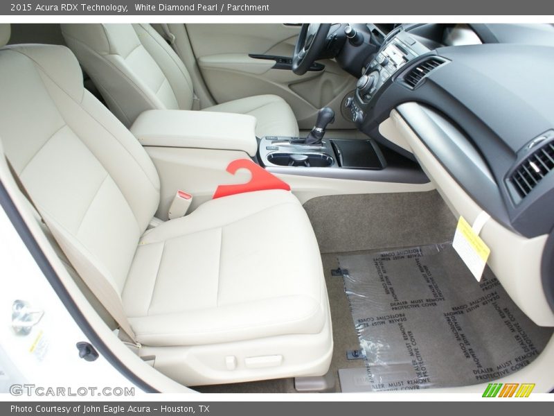 White Diamond Pearl / Parchment 2015 Acura RDX Technology