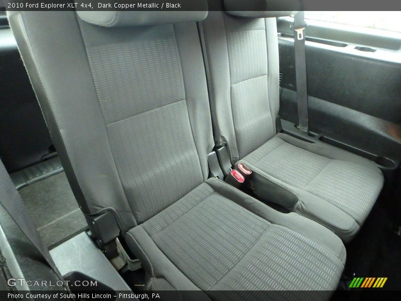 Dark Copper Metallic / Black 2010 Ford Explorer XLT 4x4