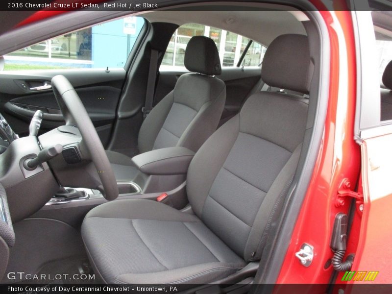 Red Hot / Jet Black 2016 Chevrolet Cruze LT Sedan