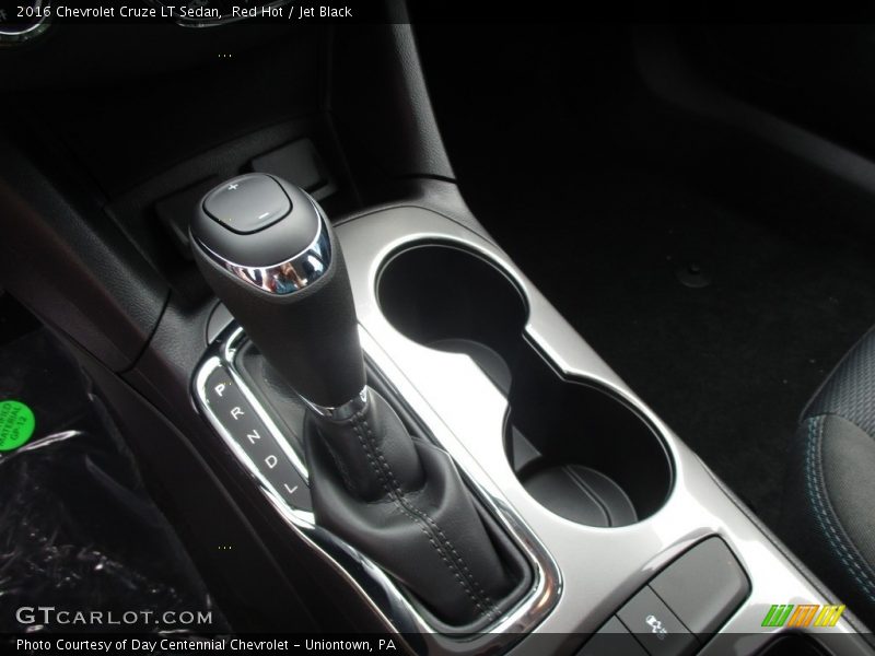 Red Hot / Jet Black 2016 Chevrolet Cruze LT Sedan