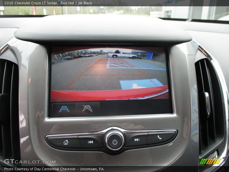 Red Hot / Jet Black 2016 Chevrolet Cruze LT Sedan