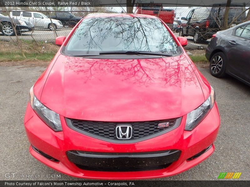 Rallye Red / Black 2012 Honda Civic Si Coupe