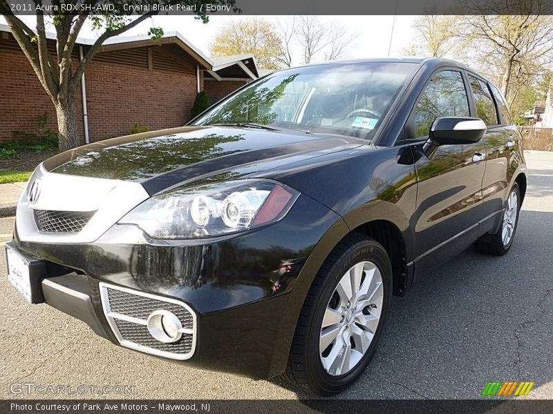Crystal Black Pearl / Ebony 2011 Acura RDX SH-AWD