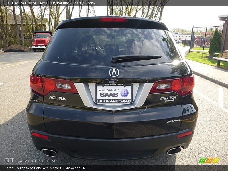 Crystal Black Pearl / Ebony 2011 Acura RDX SH-AWD