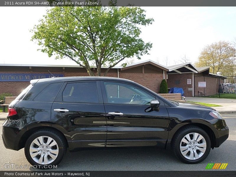 Crystal Black Pearl / Ebony 2011 Acura RDX SH-AWD