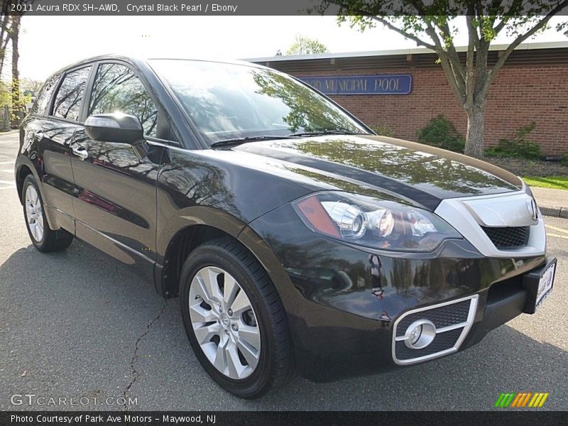 Crystal Black Pearl / Ebony 2011 Acura RDX SH-AWD