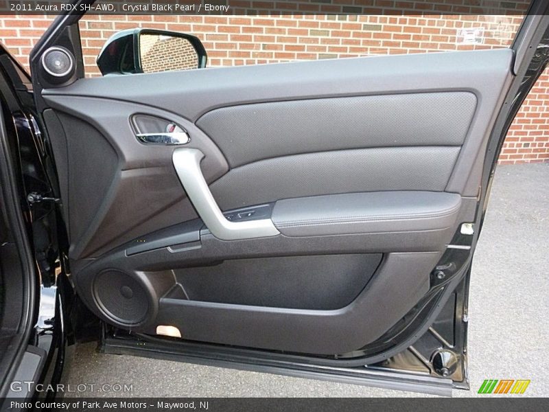 Crystal Black Pearl / Ebony 2011 Acura RDX SH-AWD