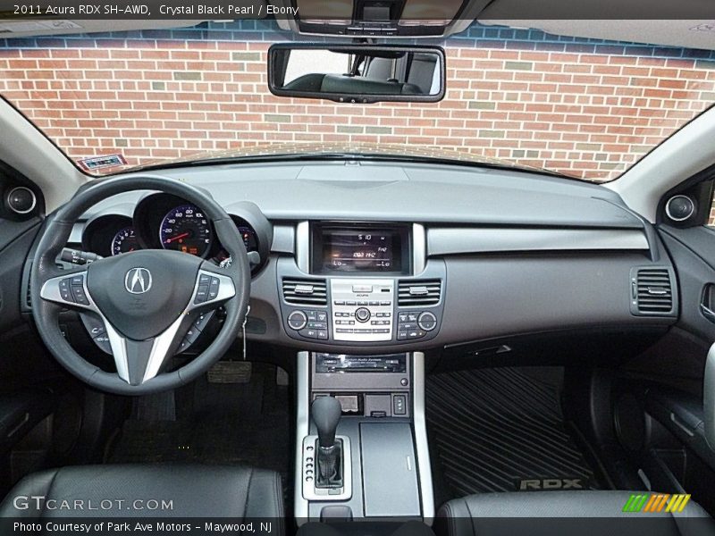 Crystal Black Pearl / Ebony 2011 Acura RDX SH-AWD