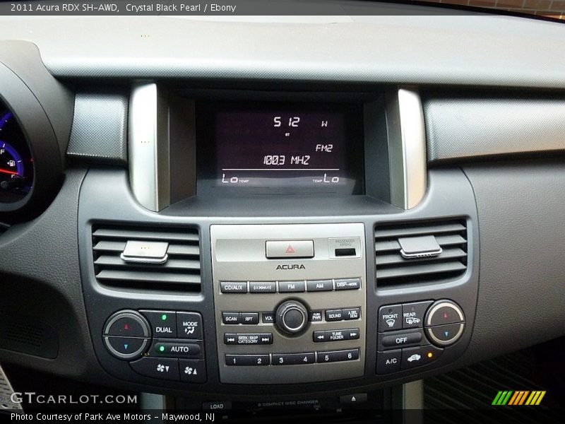Crystal Black Pearl / Ebony 2011 Acura RDX SH-AWD