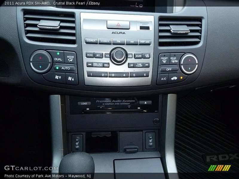 Crystal Black Pearl / Ebony 2011 Acura RDX SH-AWD
