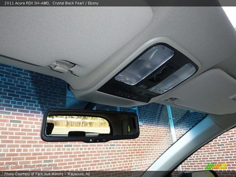 Crystal Black Pearl / Ebony 2011 Acura RDX SH-AWD
