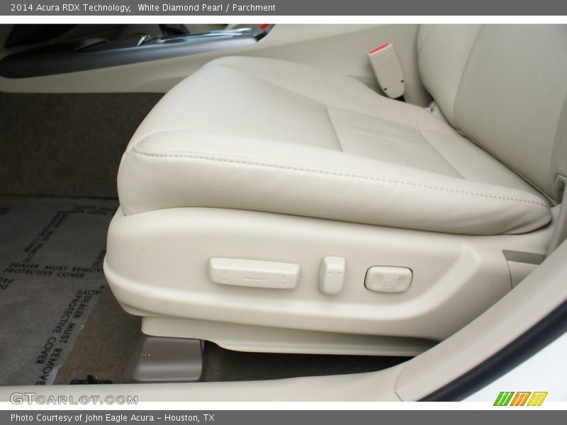 White Diamond Pearl / Parchment 2014 Acura RDX Technology