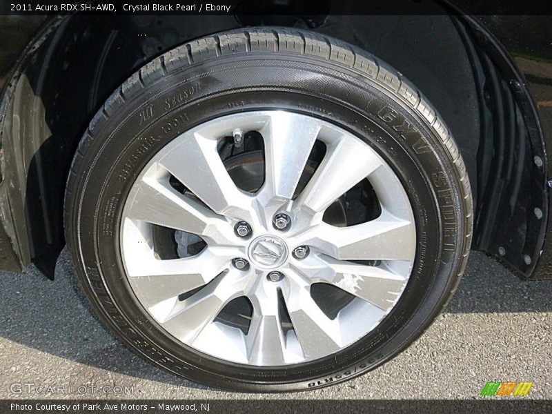 Crystal Black Pearl / Ebony 2011 Acura RDX SH-AWD