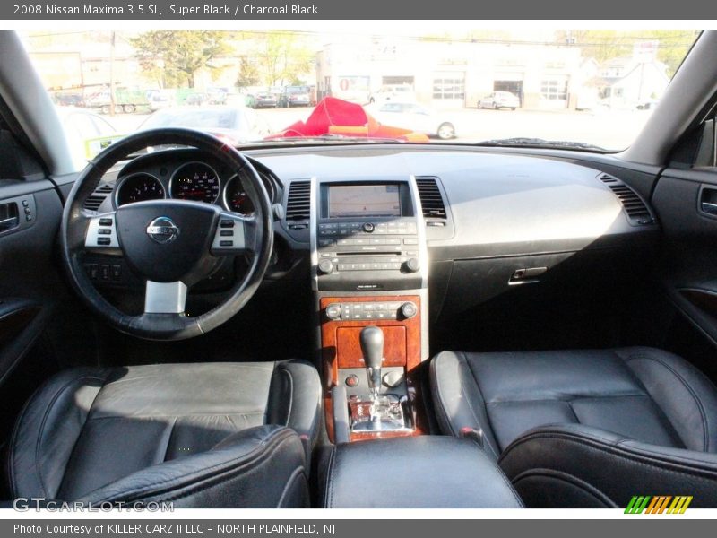Super Black / Charcoal Black 2008 Nissan Maxima 3.5 SL