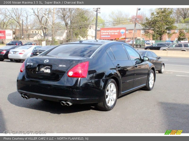 Super Black / Charcoal Black 2008 Nissan Maxima 3.5 SL