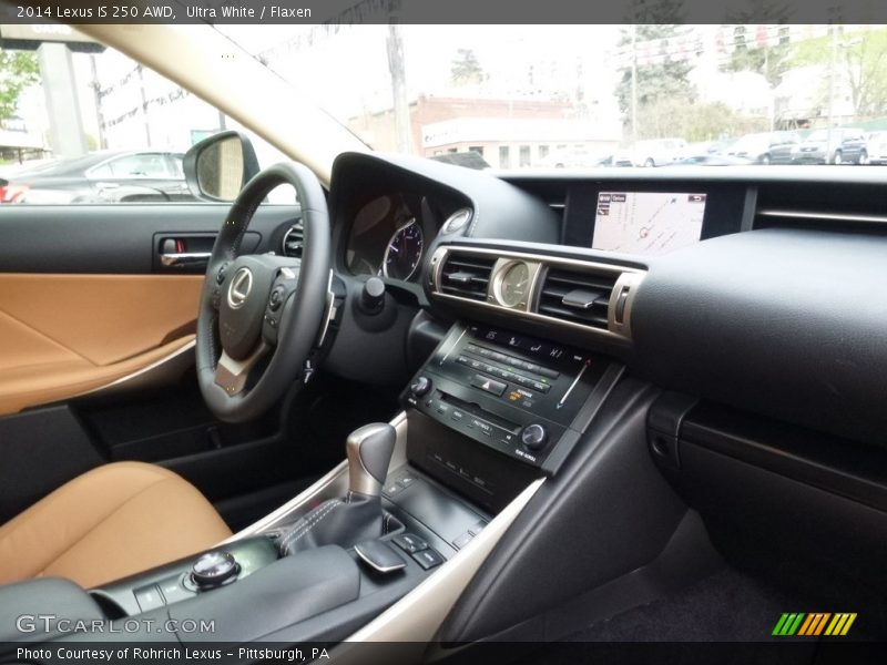 Ultra White / Flaxen 2014 Lexus IS 250 AWD