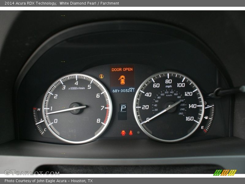 White Diamond Pearl / Parchment 2014 Acura RDX Technology