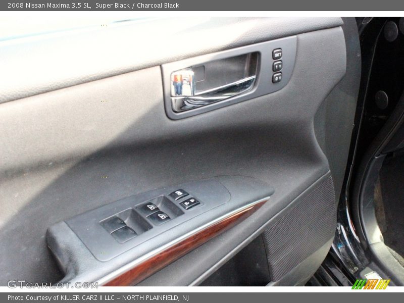 Super Black / Charcoal Black 2008 Nissan Maxima 3.5 SL