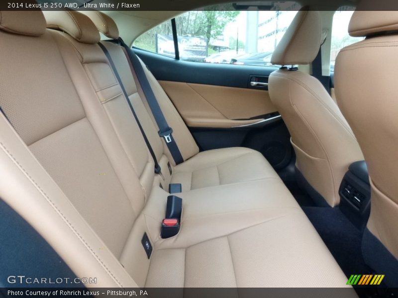 Ultra White / Flaxen 2014 Lexus IS 250 AWD