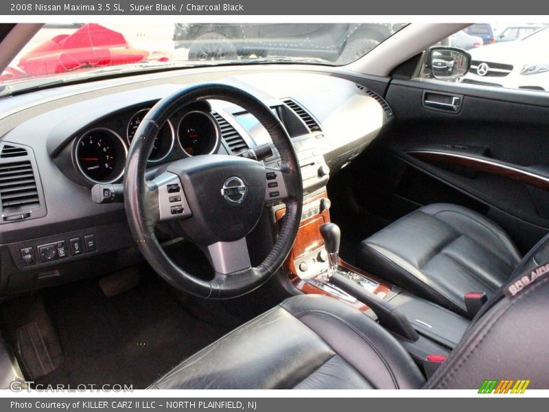 Super Black / Charcoal Black 2008 Nissan Maxima 3.5 SL