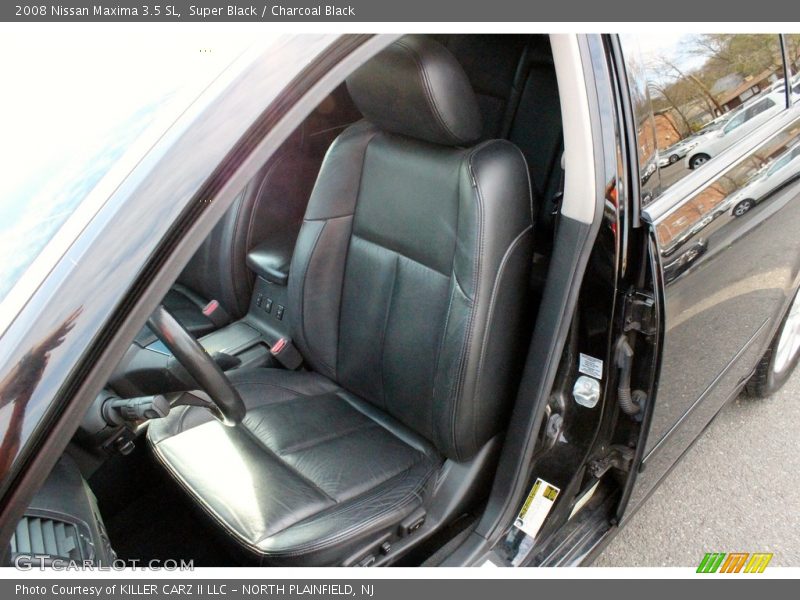 Super Black / Charcoal Black 2008 Nissan Maxima 3.5 SL