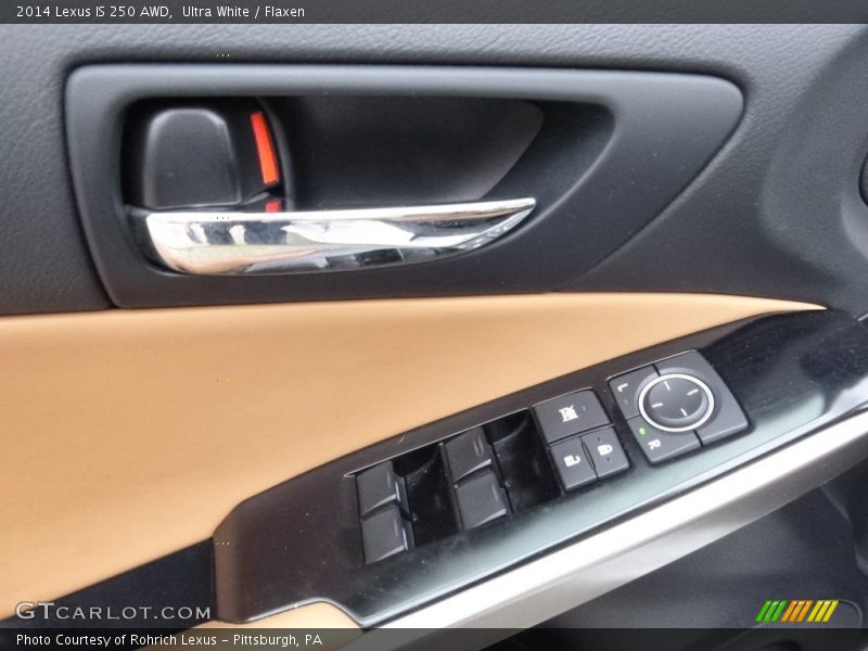 Ultra White / Flaxen 2014 Lexus IS 250 AWD