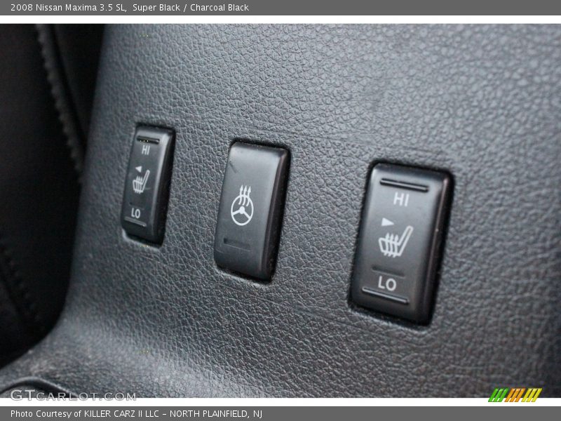Super Black / Charcoal Black 2008 Nissan Maxima 3.5 SL