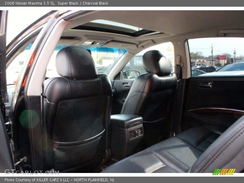 Super Black / Charcoal Black 2008 Nissan Maxima 3.5 SL