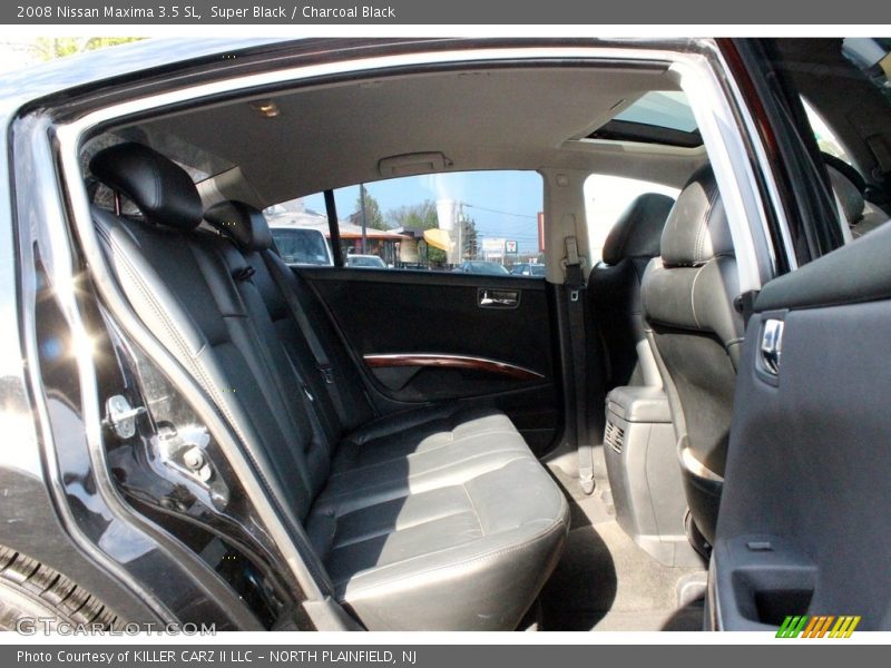 Super Black / Charcoal Black 2008 Nissan Maxima 3.5 SL
